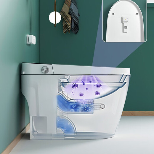 Medici German MDQ Medici Smart Toilet (MT-1086GF) Bubble Guard Voice Toilet Blue