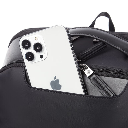 Samsonite high-end business backpack computer bag 17-inch men's backpack short-distance business trip large capacity star same style QY6