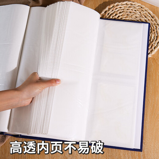 影集家庭相册5-7寸混装复古相册本大容量家庭5寸6寸7五六照片收纳纪念册插页式影集相簿 绽放 混装567810寸694张【标准/塑封可装】