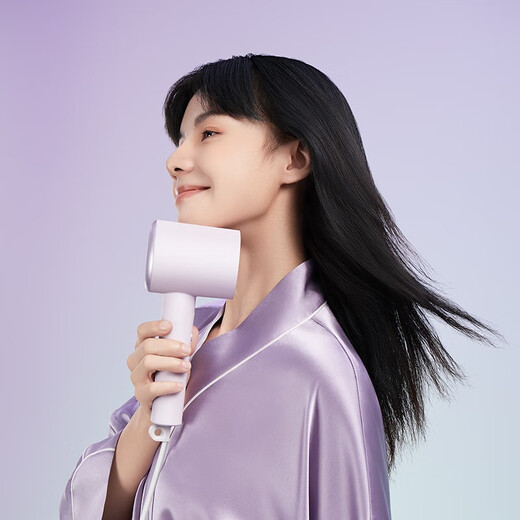 Mijia Xiaomi Negative Ion Hair Dryer H301 Quick-drying Hair Dryer Negative Ion Hair Care Circulation Nourishing Air Volume Compact and Portable Powerful Hair Dryer Holiday Gift Mijia Negative Ion Hair Dryer H301 Mist Purple