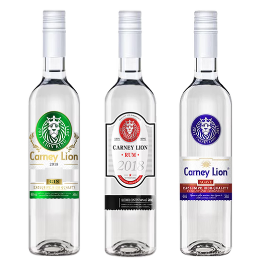 卡奈狮洋酒组合基酒龙舌兰酒金酒白朗姆酒超值酒吧调酒长岛冰茶 96生命之水+龙舌兰+金酒+白朗姆