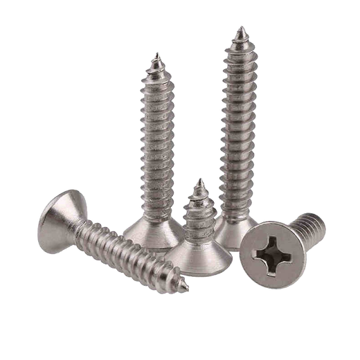 316 Tornillo de autodeciente de acero inoxidable Costersunk Head Authelpping Head Autod-Tail Wall Dry Murning Nail de madera Tornillo de alambre de alambre de dientes GB846 316 Autorsunk Head Autodelante M4*50 [20 Cápsulas]