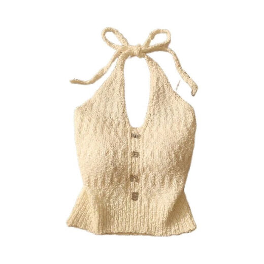 XEYC strapless strapless bra for women, Hong Kong style halter neck strap, fashionable and sexy hot girl, beautiful back and slim fit, milky white style M 80-95