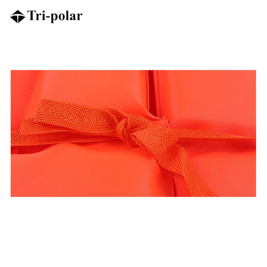 Tri-polar Outdoor Adult Marine Work Vest Foam Inflatable Flood-proof Maritime Life Jacket TP5006 Orange One Size