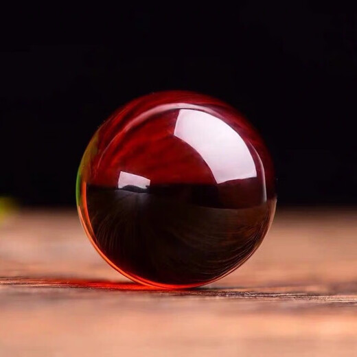 Fat Donglai same style amber single bead blood amber Burmese with Baltic beads single beeswax bracelet 6mm 2 beads