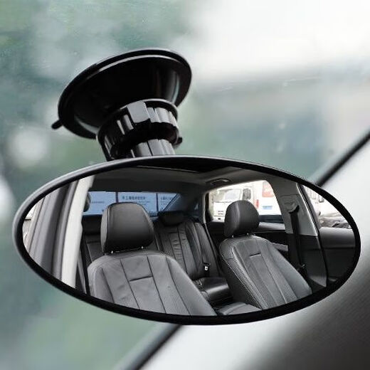 Murannuoer is suitable for the suction cup type in-car baby observation car rear rearview mirror wide-angle tricycle reversing mirror auxiliary 1 auxiliary mirror suction cup/paste dual-purpose