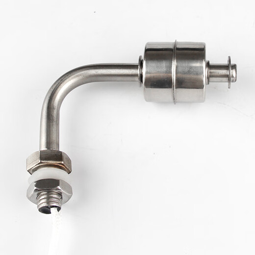 
High temperature 304 stainless steel side-mounted single float switch water level liquid level oil level controller small sensor YH12210 304 room temperature low pressure 0-110V