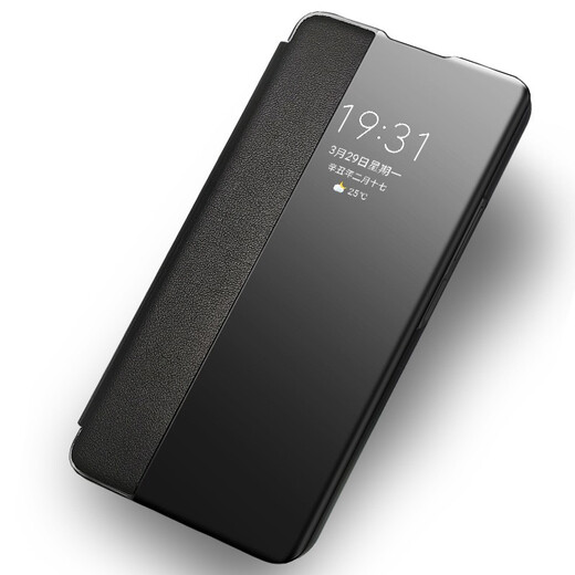卡克斯 保护壳 适用于荣耀X30手机壳ANY一AN00翻盖式皮套新品男女手机套anoo全包防摔外壳 荣耀X30 静夜黑