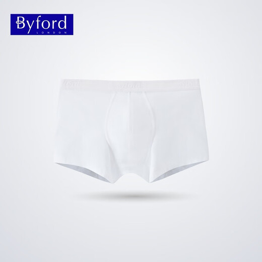 
BYFORD (BYFORD) Men's Boxer Underwear Comfortable EUC Cotton Stretch Boxer Mid-waist Men's Pants Shorts Red Gift MW718/719 MW719 Light Gray 1 M