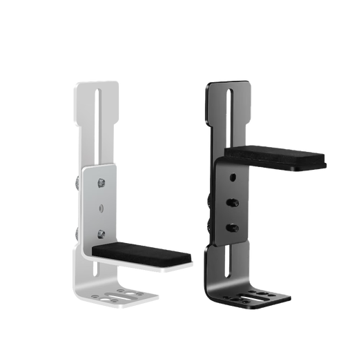 HuaGu desktop computer multi-functional magnetic graphics card bracket support rack sea view room chassis 12CM fan position fixed universal metal bracket horizontal anti-sagging deformation free adjustment black-graphics card bracket 6-96MM L style