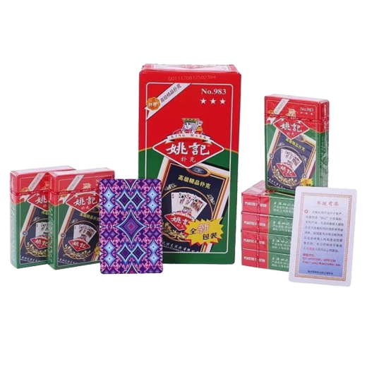 Yao ji poker 983 propietario cavando un pozo duradero texas hold'em tarjeta al por mayor 10 pares