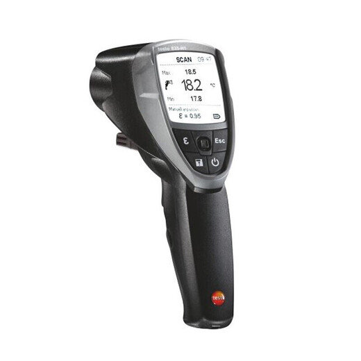 DETU GEMANER TESTO835-H1 Инфракрасный термометр Термометр промышленного измерения влажности модуль Управляющий термометр 835H1 [Стандартный + приборная коробка]
