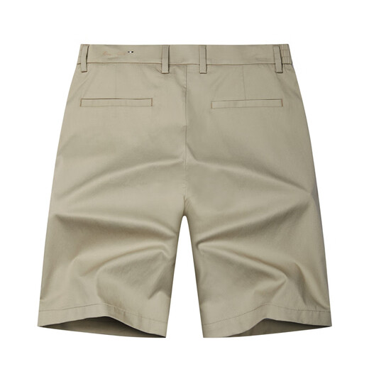 
Dancing with Wolves [with mulberry silk] Casual commuting elastic thin breathable men's casual shorts 701 khaki 30