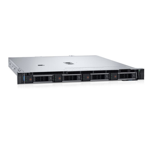 戴尔（DELL）PowerEdge R350 1U机架式服务器主机 可选冗余电源 至强E-2388G 8核3.2G丨600W单电 64G内存丨4x4T SAS丨H755