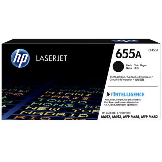 惠普（HP）cf450a/655a/硒鼓适用（M652/M653/M681/M682系列机型） CF450A黑色硒鼓655a（12500页）
