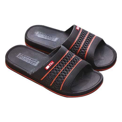 [90% новый] Huili Slippers Мужчины и женщины сандалии дома на открытом воздухе пляж Толстый подошв износостойкий, удобный HL3523-1 коричневый размер 45