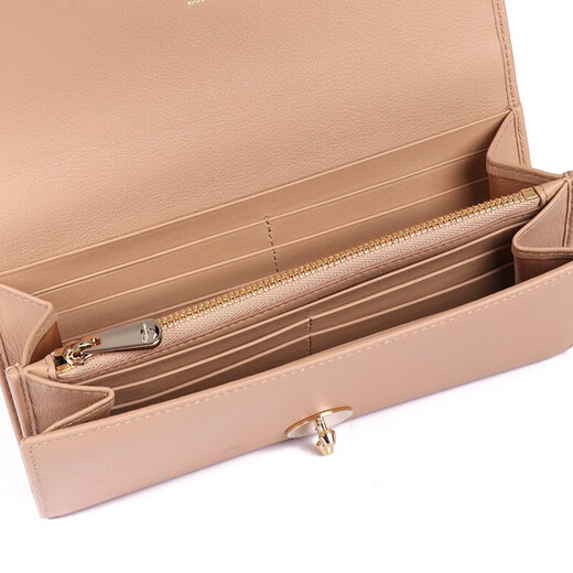 Ferragamo women's leather long wallet wallet 520 for girlfriend 22D1820684182