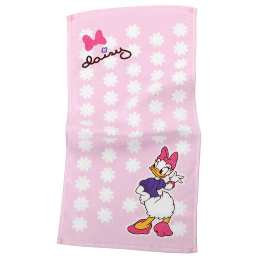 Disney (Disney) cartoon cotton cut velvet children's 3 small towels soft and strong absorbent face towel Donald Duck/Daisy/Mickey