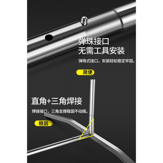 Badminton net frame portable blocking stainless steel badminton net frame portable home outdoor standard net outdoor simple folding bracket SN1427 6.1 meter doubles model thick stainless steel tube 3 super durable badminton