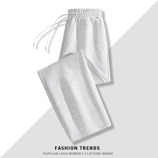 Jeanswest Milchseide Widm-Bein Hosen für Frauen 2025 Frühlings- und Herbst-neuer Stil kleiner hoch taillierter, schlanker loser lässiger Hosen Jr. Pink 835a 165/88a/m