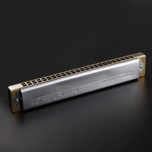 
Tongbao (TOMBO) harmonica 6624S collection copper grid 24-hole polyphonic harmonica C tune beginners professional playing harmonica 24-hole polyphonica A tune