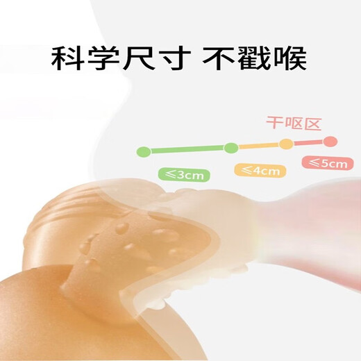 Yoshida Hisamori little rabbit teether baby teether 4 six months silicone oral period toy anti-eating hand artifact nano silver + storage box