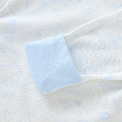 英氏（YEEHOO）新生儿衣服礼盒套装初生婴儿男女宝宝礼物满月服纯棉新生礼盒送礼 天空之境【6件套-精梳棉】 66cm