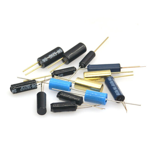 TaoTimeClub Highly Sensitive Vibration Switch SW-200D-18020P Spring Ball Vibration SW-200D Vibration Sensor Ball Switch (10 pcs.)
