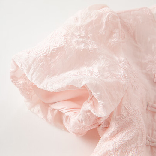 DAVE&BELLA (DAVE&BELLA) middle and large children's Hanfu skirt, girl's Chinese style dress, little girl's clothes, fashionable children's clothing, summer children's skirt, pink, in stock, 110 cm (recommended height 100-110cm)