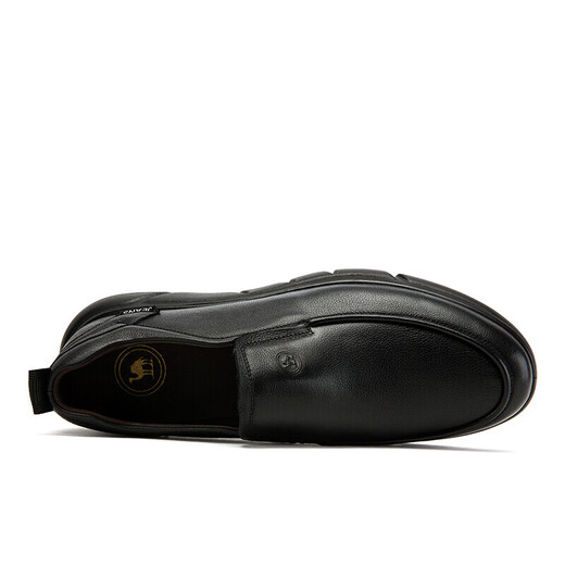 Zapatos de cuero de marca de camello para hombres zapatos casuales de negocios para hombres zapatos de padre suave de cuero suave w932263660 negro 40 regalos del día del padre