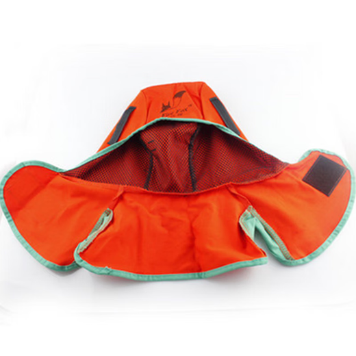 
Flame-retardant dust cap electric welding shawl hat Fire fox 3519 breathable spark splash construction site welder head cover 23B 23-3519