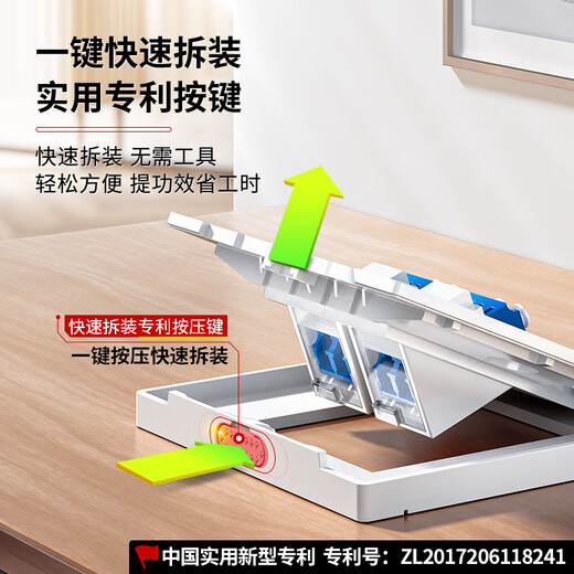 AMPCOM dual port 86 fiber adapter panel SC FC simplex LC duplex telecommunications grade single multimode fiber jumper cable tail fiber coupler flange socket AM86L02