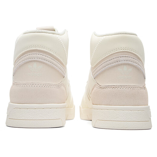 阿迪达斯 （adidas）官网三叶草男鞋女鞋子春季男女大LOGO高帮运动休闲鞋缓震板鞋 IF2677/街头潮流/皮革鞋面 41