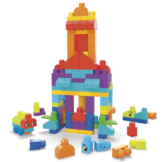 
Mega (MEGA) Children's Day Gift Food Contact Grade Material Large Grain Building Blocks 150 Pieces Set HHM96