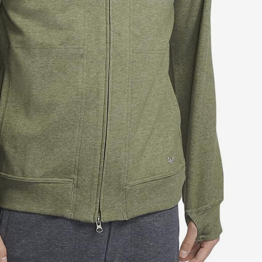 Nike (Nike) NOUVEAUX SPORTS MEN, LOISIR, LEISSURE CONFORTATIF ET Veste de veste à capuche AJ6425-063 DQ4877-325 M