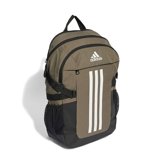 Adidas (Adidas) Bolsa para hombres Bolso para mujeres Mochila 2025 Summer NUEVO ALIMO ESTUDIANTE Mochila para niños Mochila para niños Tendencia de bolsa casual HR9794 Capa de roca Olive Green/48*30*13cm