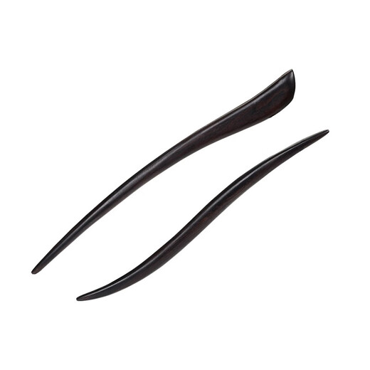 Zuoou mahogany hairpin antique wooden simple and elegant women's hair fork retro ball head hairpin mother's hair accessories red sandalwood-Meet