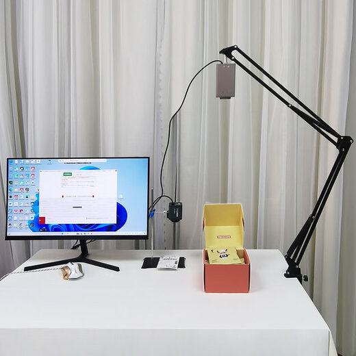 甜甜圈电商打包发货出库电脑摄像头4K超清摄像头售后举证退货拆包裹录像干洗店拍照 4K 【退货拆包套装】场景摄像头+扫描枪