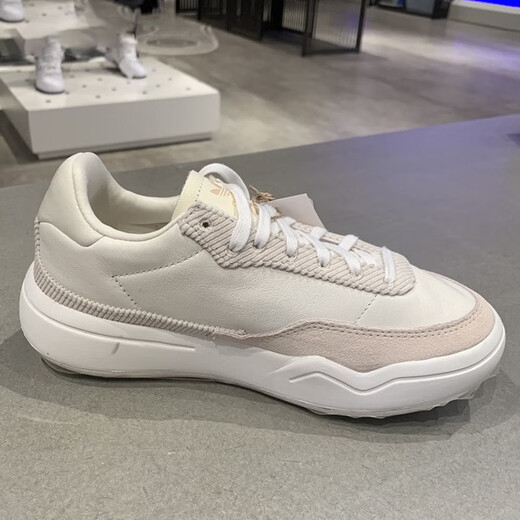 
Adidas casual shoes women's shoes summer new Clover sneakers thick sole high and low top shoes GX7039 GX7039 m white meat powder 36