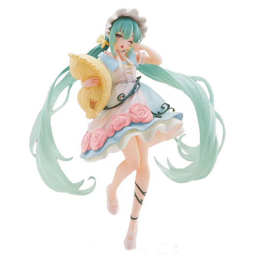 Genuine Spot Taito Hatsune Miku Fairy Cuento para dormir Miku Figura escénica adornos Caja de color limitada Altura de aproximadamente 18 cm