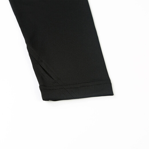 CG Saike tights men's high-elastic breathable football training long-sleeved quick-drying running fitness base sports T-shirt top black M