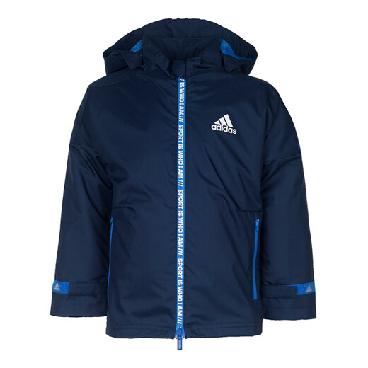 阿迪达斯 （adidas）三叶草羽绒服男士冬季户外出行运动服连帽防风保暖 H13564 S