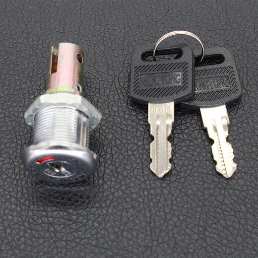 Dejiang WT9902 file cabinet linkage cabinet drawer lock tool box lock core mailbox lock tongue lock iron cabinet lock