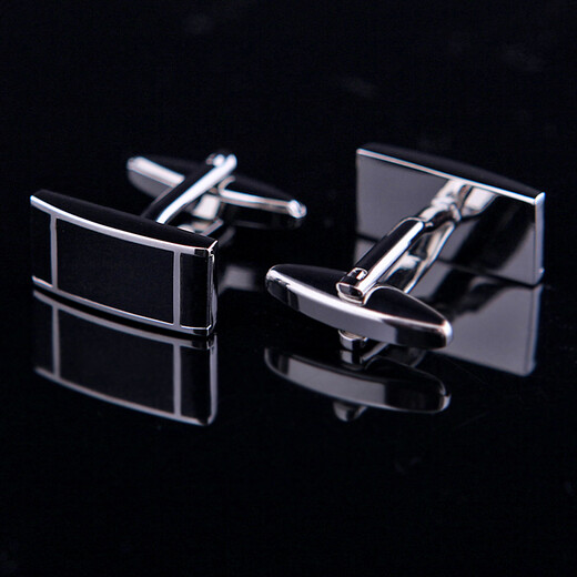KFLK simple versatile cufflinks men's gift shirt cuff buttons Cufflinks custom engraving gift box hardcover K052