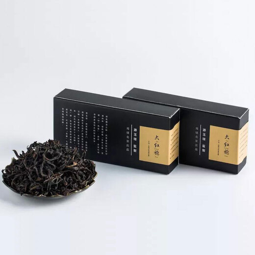 Play Ball Famous Tea, Rock Tea Dahongpao Tea 16g, Oolong Tea Taste Mellow Paper Box Experience Pack