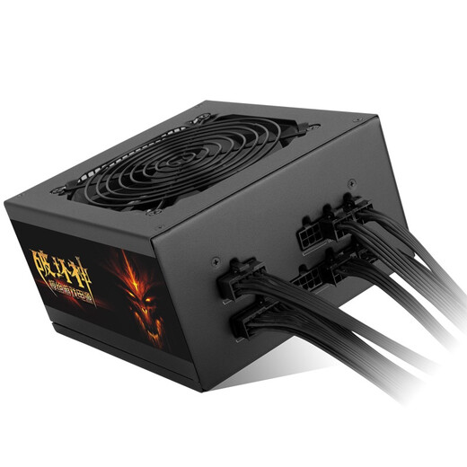 SAMA rated 450W God of Destruction 600M power supply (full module/wide format/dual graphics card connector/single +12V/backline/powerful 12V output power/computer power supply)