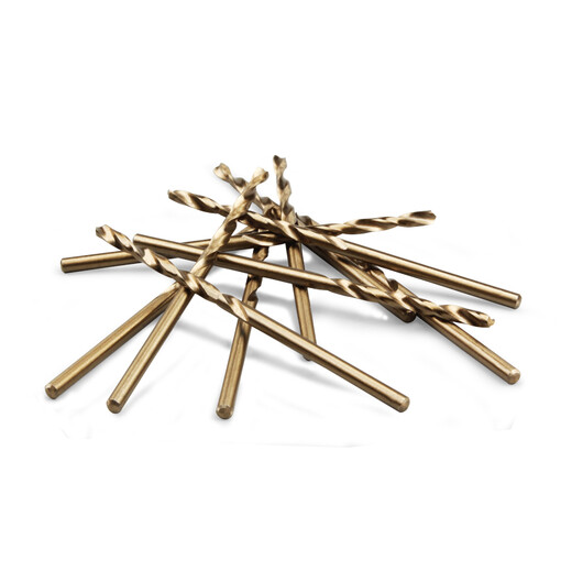 Jimmy Home JM-G14203 Cobalt-containing drill bits high-speed steel twist drill power tool accessories 3mm 10 pieces