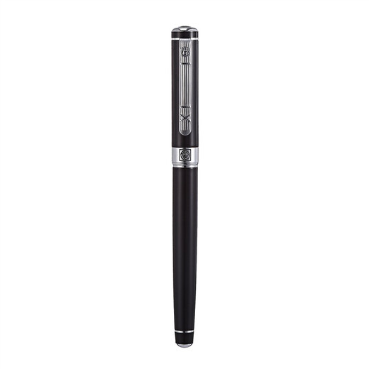 
Picasso (pimio) signature pen Business office gift orb pen Adult signature pen Student writing practice graduation gift 0.5mm gentleman series 902 bright black silver clip