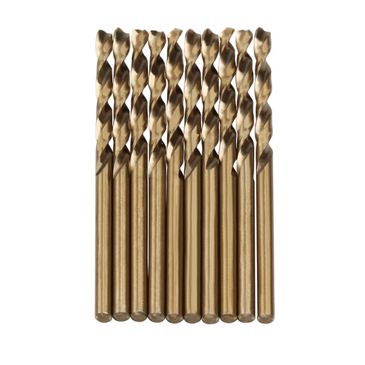 Jimmy Home JM-G14203 Cobalt-containing drill bits high-speed steel twist drill power tool accessories 3mm 10 pieces