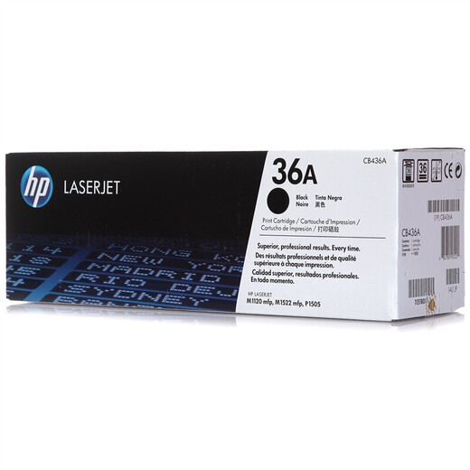 Cartucho de tóner HP (HP) CB436A/36A/Aplicable a 1120/1522NF/1505 CARTURIDO DE TONERO CB436A (aproximadamente 2000 páginas)